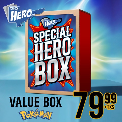 Pokemon Booster Pack HERO Value Box